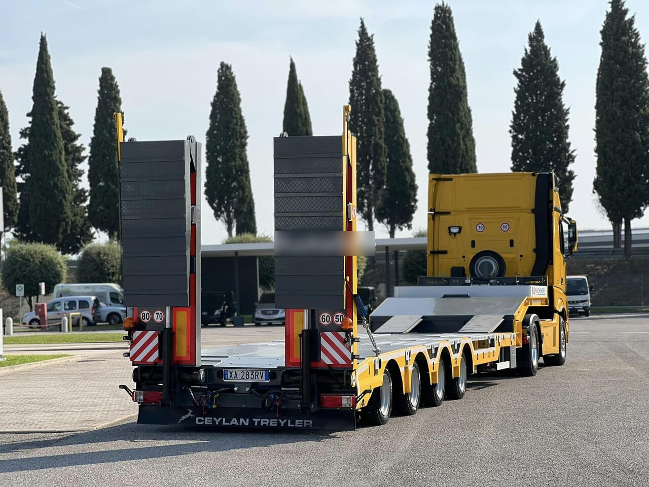 CEYLAN 4 AXLES STANDART & EXTENDABLE LOWBED - Низкорамный полуприцеп: фото 2 CEYLAN 4 AXLES STANDART & EXTENDABLE LOWBED - Низкорамный полуприцеп: фото 2