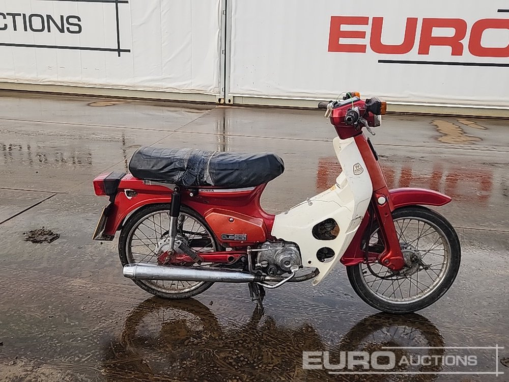 Мотоцикл 1995 Honda Cub 90 Moped (Category C Insurance Loss) (Mileage Cannot be Verified): фото 6