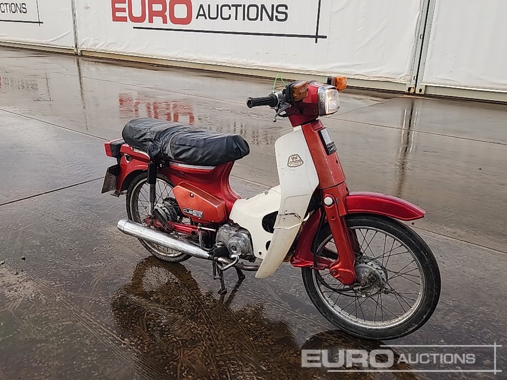 Мотоцикл 1995 Honda Cub 90 Moped (Category C Insurance Loss) (Mileage Cannot be Verified): фото 7