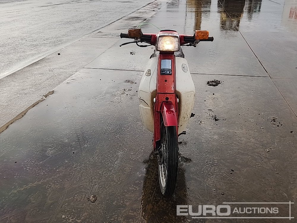 Мотоцикл 1995 Honda Cub 90 Moped (Category C Insurance Loss) (Mileage Cannot be Verified): фото 8