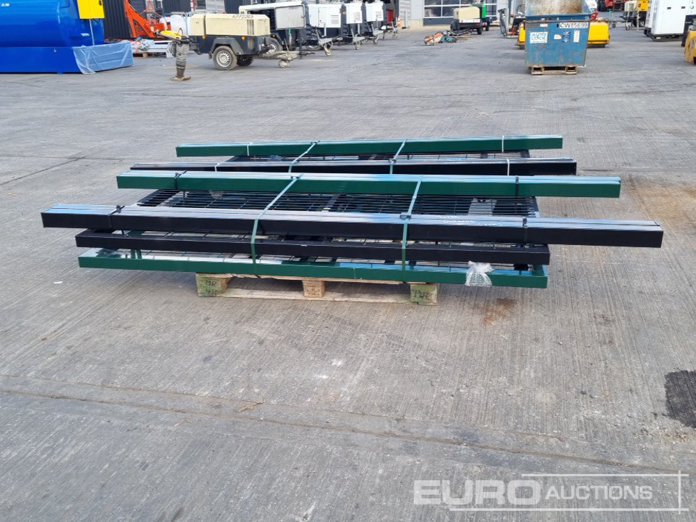 2.4mx1.2m Security Gates (4 of) (Green & Black) - Строительное оборудование: фото 2 2.4mx1.2m Security Gates (4 of) (Green & Black) - Строительное оборудование: фото 2