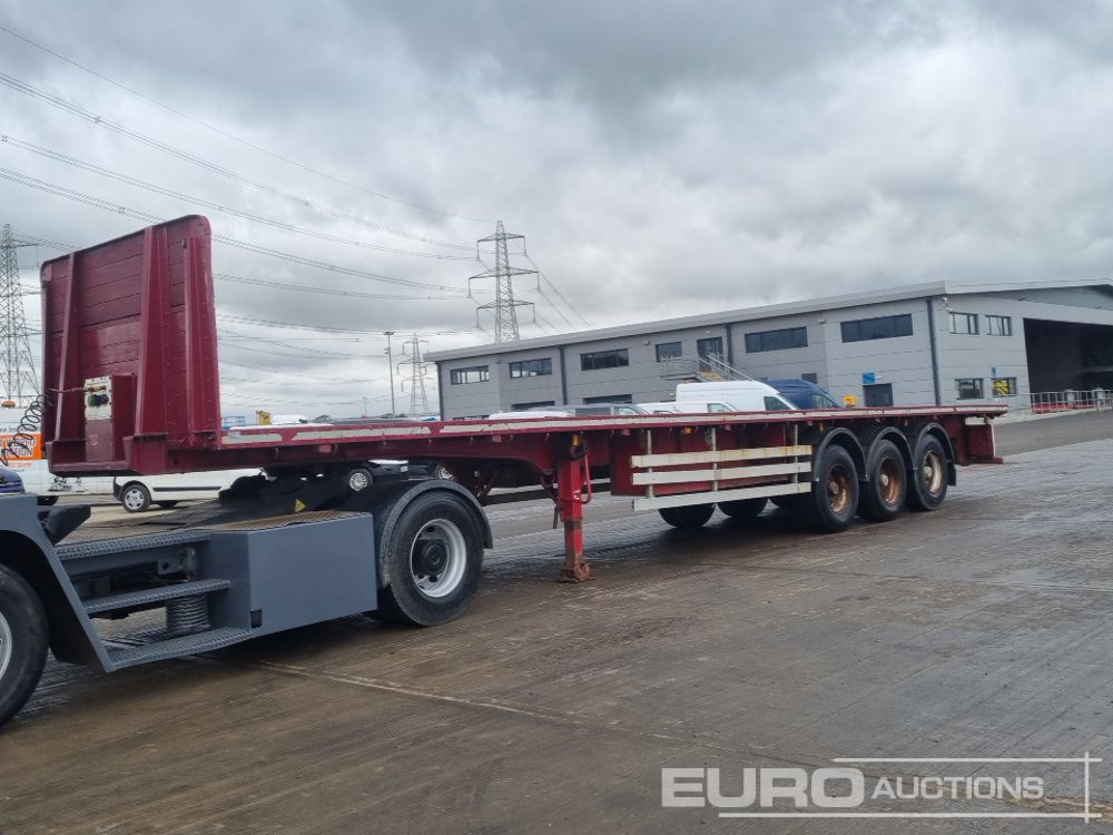 2002 General Trailers PJDSF3 - Полуприцеп бортовой/ Платформа: фото 1 2002 General Trailers PJDSF3 - Полуприцеп бортовой/ Платформа: фото 1