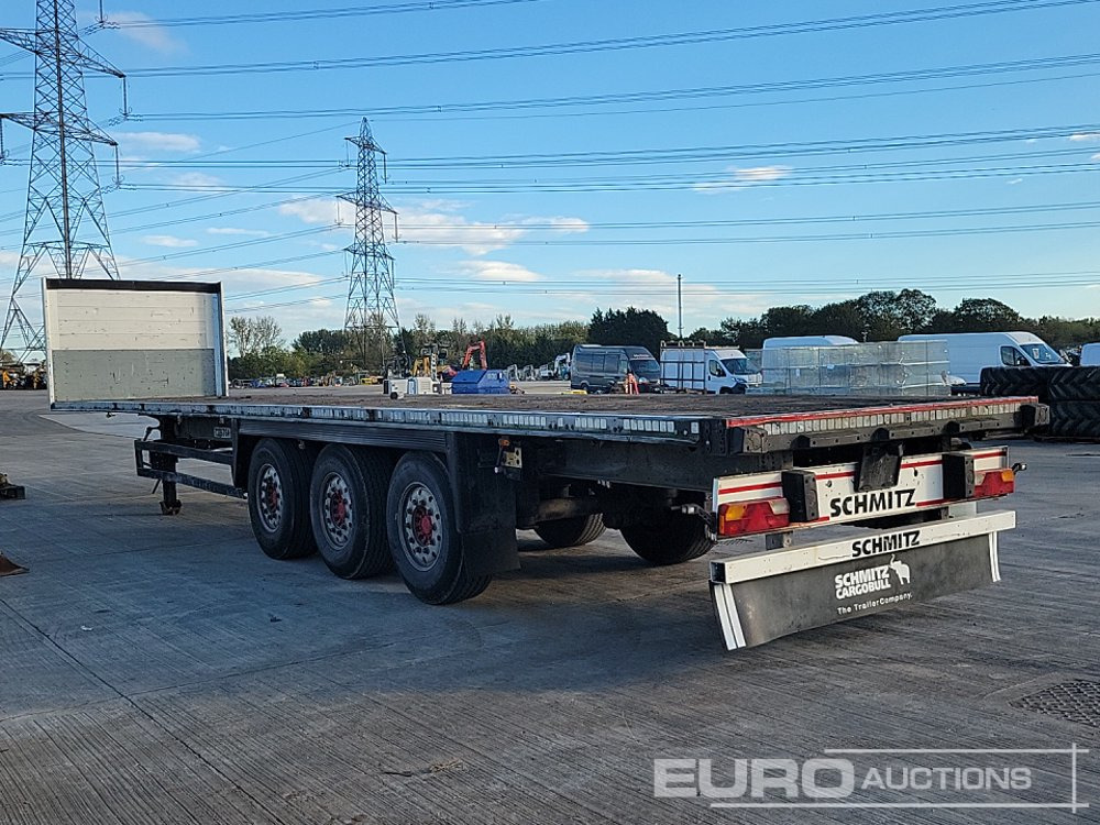 2006 Schmitz Tri Axle Flatbed Trailer - Полуприцеп бортовой/ Платформа: фото 3 2006 Schmitz Tri Axle Flatbed Trailer - Полуприцеп бортовой/ Платформа: фото 3