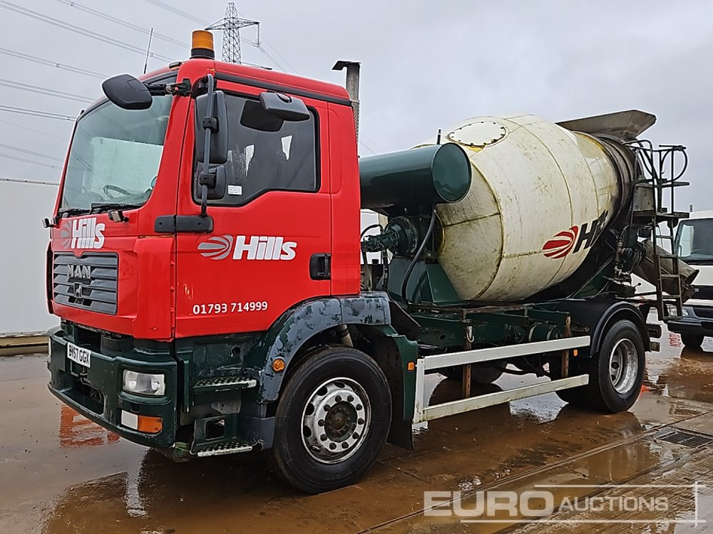 2007 MAN 18.244 - Автобетоносмеситель: фото 1 2007 MAN 18.244 - Автобетоносмеситель: фото 1