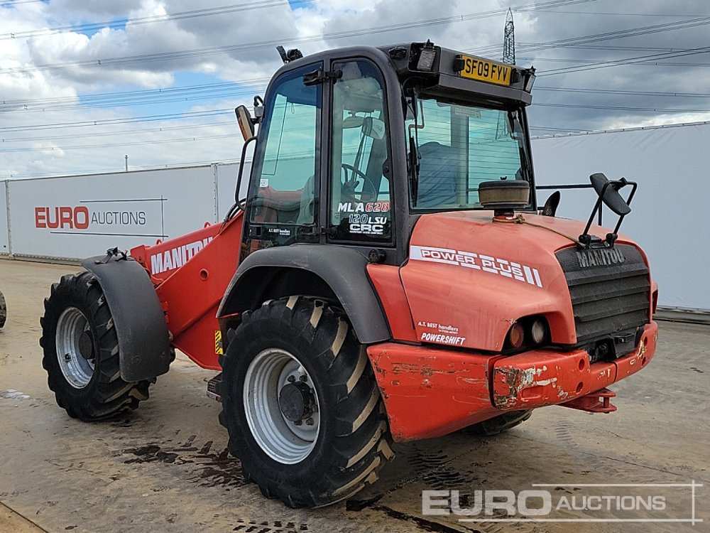 2009 Manitou MLA628 - Телескопический погрузчик: фото 3 2009 Manitou MLA628 - Телескопический погрузчик: фото 3