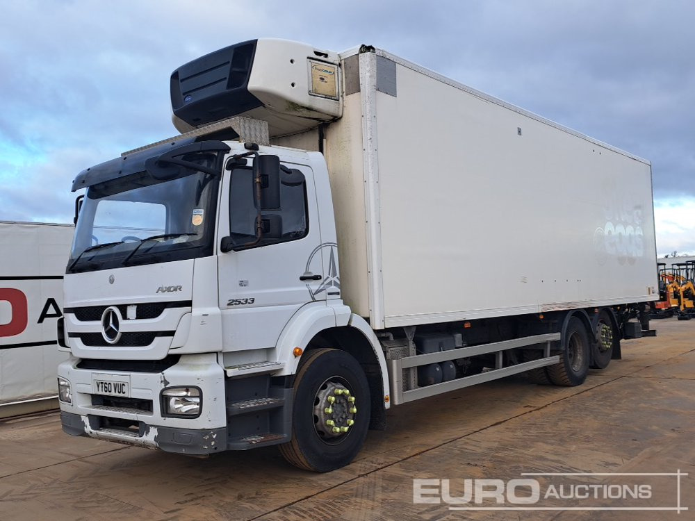 2010 Mercedes Axor 2533 - Рефрижератор: фото 1 2010 Mercedes Axor 2533 - Рефрижератор: фото 1
