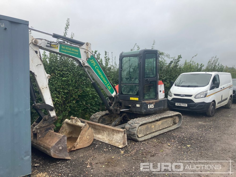 2011 Bobcat E45 - Мини-экскаватор: фото 1 2011 Bobcat E45 - Мини-экскаватор: фото 1