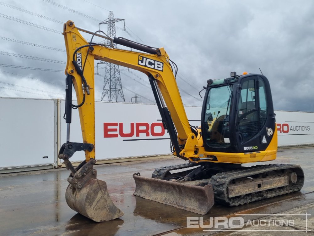 2011 JCB 8085ZTS - Мини-экскаватор: фото 1 2011 JCB 8085ZTS - Мини-экскаватор: фото 1