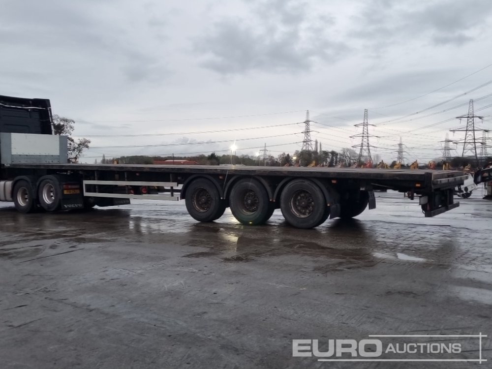 2012 Don-Bur Tri Axle Flat Bed Trailer - Полуприцеп бортовой/ Платформа: фото 3 2012 Don-Bur Tri Axle Flat Bed Trailer - Полуприцеп бортовой/ Платформа: фото 3