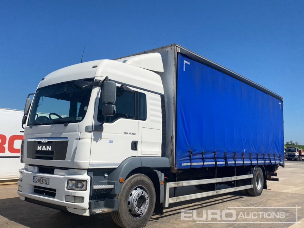 2012 MAN TGM 18.250 - Тентованный грузовик: фото 1 2012 MAN TGM 18.250 - Тентованный грузовик: фото 1