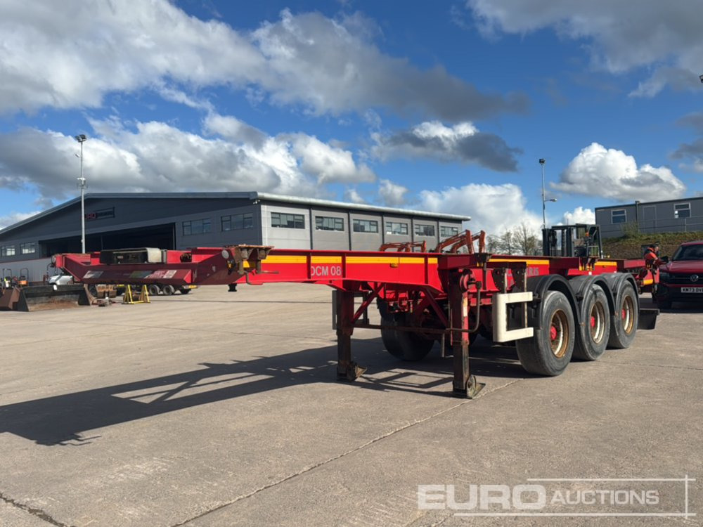 2013 Dennison Tri Axle Skelly Trailer - Полуприцеп-контейнеровоз/ Сменный кузов: фото 1 2013 Dennison Tri Axle Skelly Trailer - Полуприцеп-контейнеровоз/ Сменный кузов: фото 1