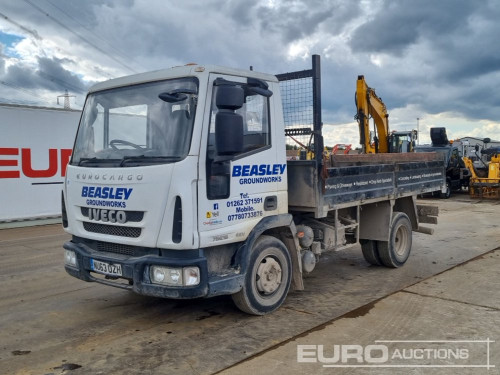 2013 Iveco Euro Cargo 75E16 - Самосвал: фото 1 2013 Iveco Euro Cargo 75E16 - Самосвал: фото 1