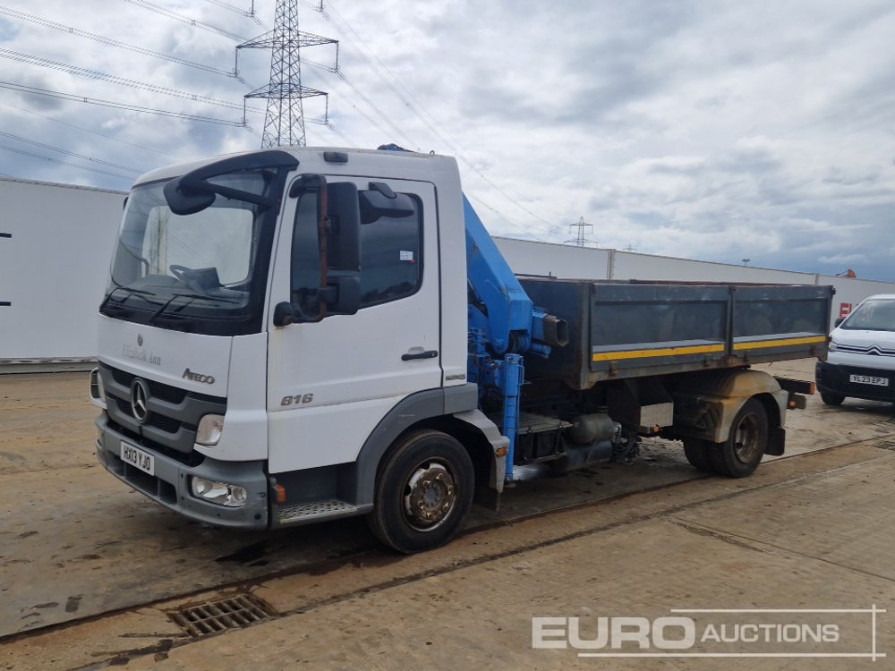 2013 Mercedes Atego 816 - Самосвал: фото 1 2013 Mercedes Atego 816 - Самосвал: фото 1