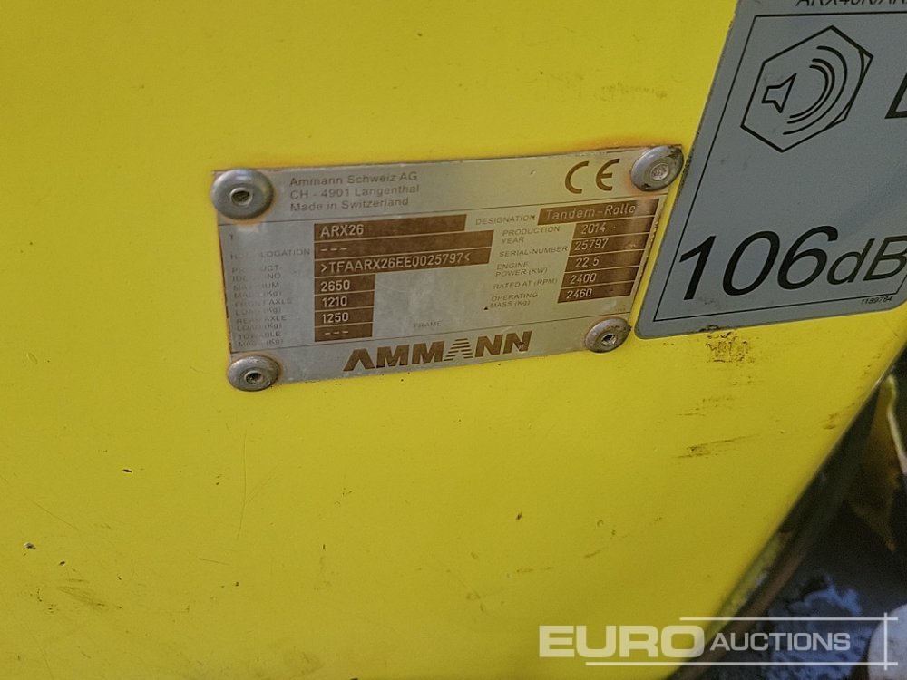 Каток 2014 Ammann AR26: фото 35