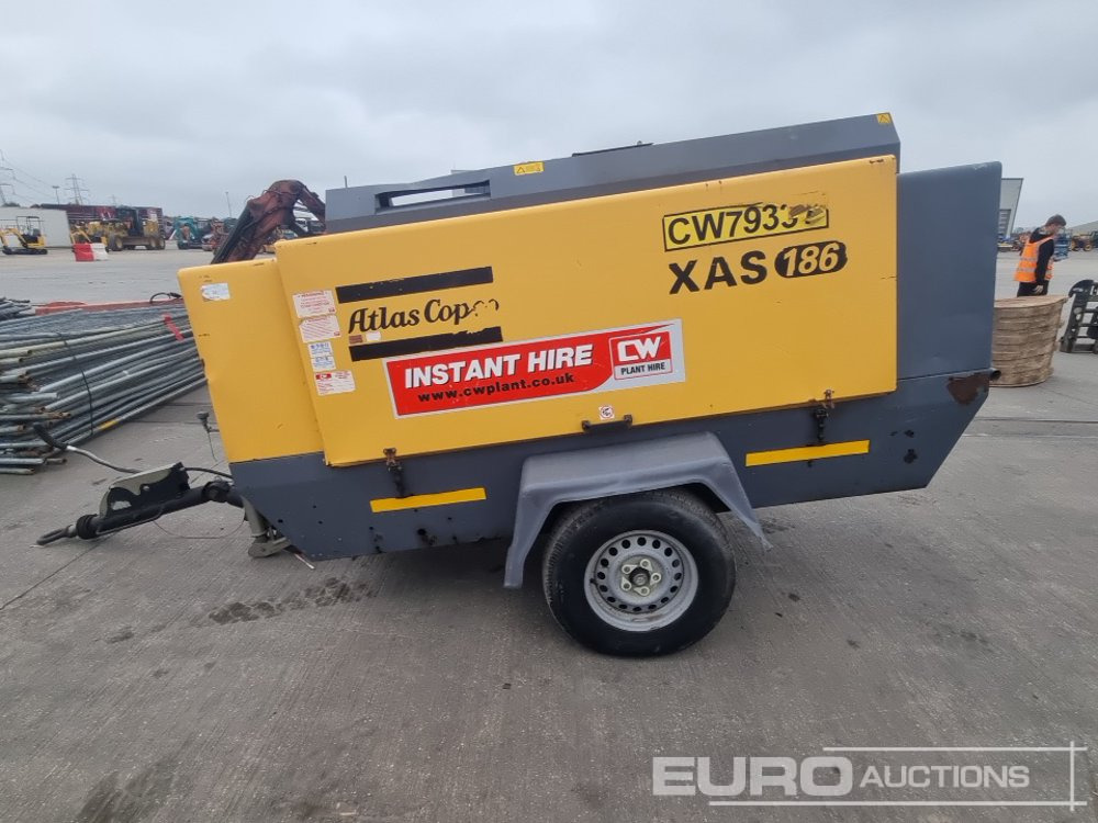 2014 Atlas Copco XAS186 - Воздушный компрессор: фото 2 2014 Atlas Copco XAS186 - Воздушный компрессор: фото 2