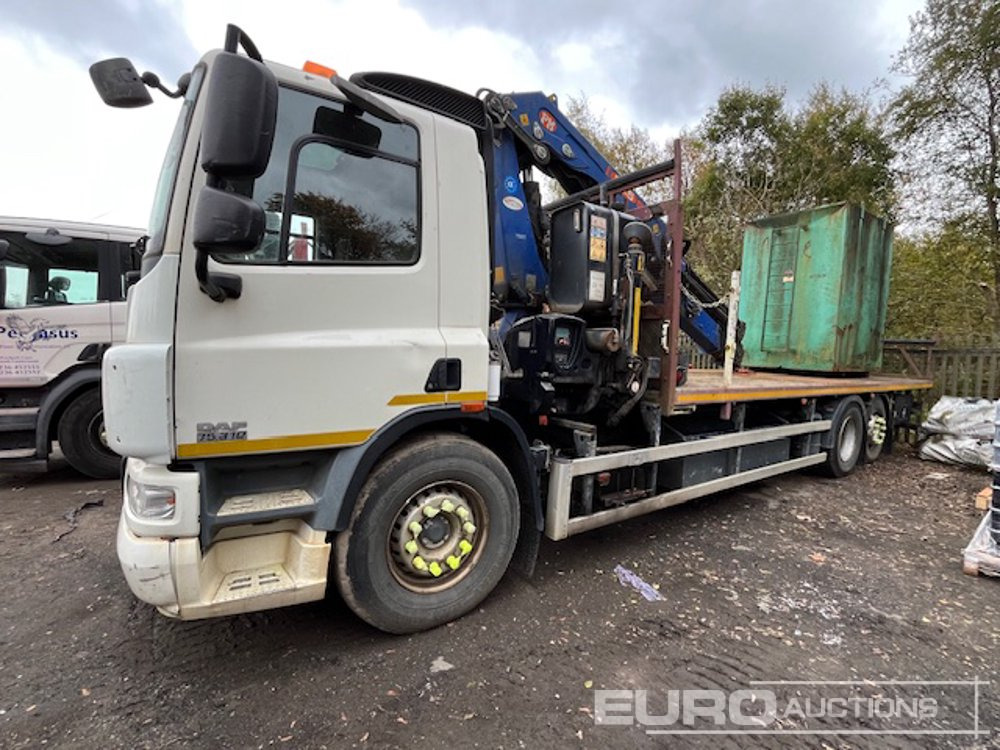 2014 DAF 75.310 - Грузовик бортовой/ Платформа: фото 1 2014 DAF 75.310 - Грузовик бортовой/ Платформа: фото 1