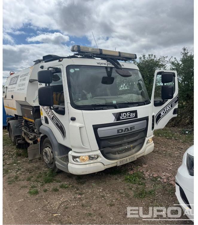 Подметально-уборочная машина 2014 DAF LF 180 FA: фото 7