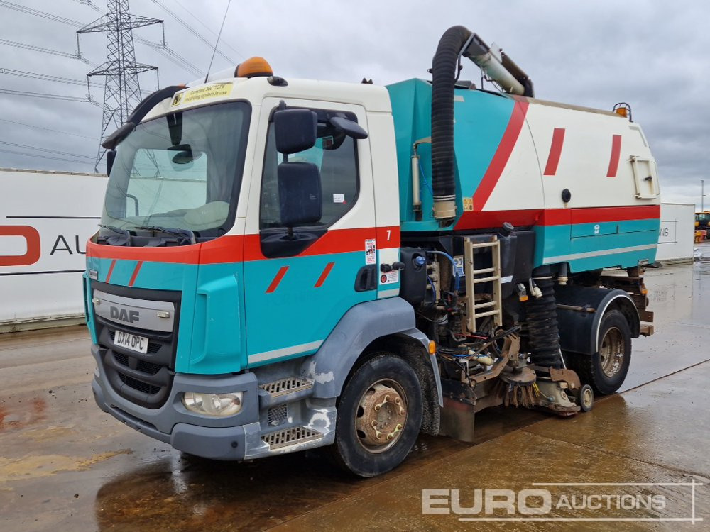 2014 DAF LF 220 FA - Подметально-уборочная машина: фото 1 2014 DAF LF 220 FA - Подметально-уборочная машина: фото 1