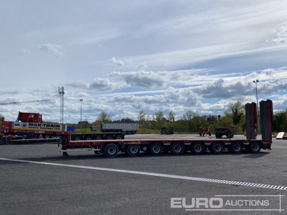 2014 Goldhofer 8 Axle Double Extending Stepframe Low Loader Trailer, Hydraulic Rear Steering, Hydraulic Ramps, Out Riggers, Extending To 24m, 2.75m Wide - Низкорамный полуприцеп: фото 2 2014 Goldhofer 8 Axle Double Extending Stepframe Low Loader Trailer, Hydraulic Rear Steering, Hydraulic Ramps, Out Riggers, Extending To 24m, 2.75m Wide - Низкорамный полуприцеп: фото 2