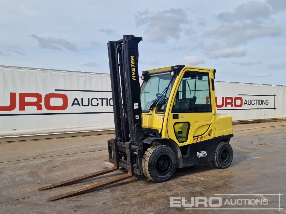 2014 Hyster H4.0FT5 - Вилочный погрузчик: фото 1 2014 Hyster H4.0FT5 - Вилочный погрузчик: фото 1
