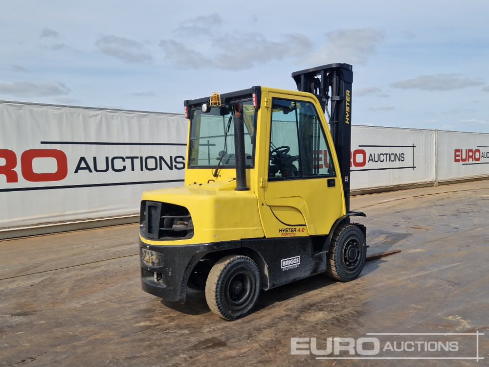2014 Hyster H4.0FT5 - Вилочный погрузчик: фото 5 2014 Hyster H4.0FT5 - Вилочный погрузчик: фото 5