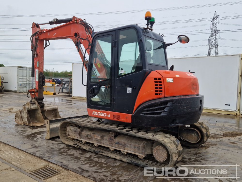 2014 Kubota KX080-4 - Мини-экскаватор: фото 3 2014 Kubota KX080-4 - Мини-экскаватор: фото 3