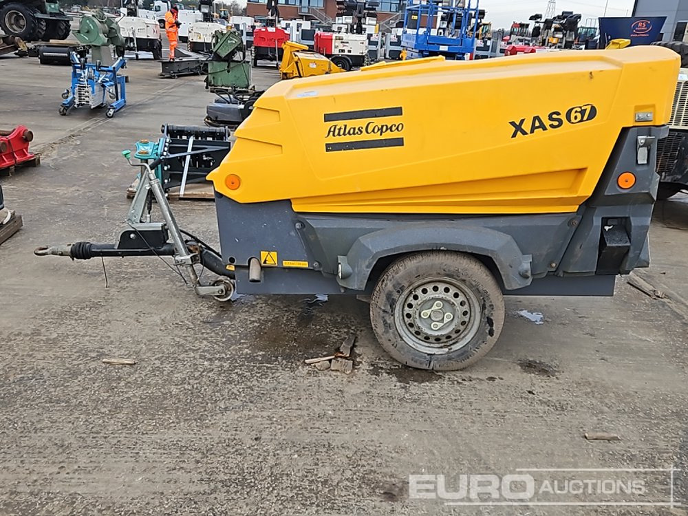2015 Atlas Copco XAS67 - Воздушный компрессор: фото 2 2015 Atlas Copco XAS67 - Воздушный компрессор: фото 2