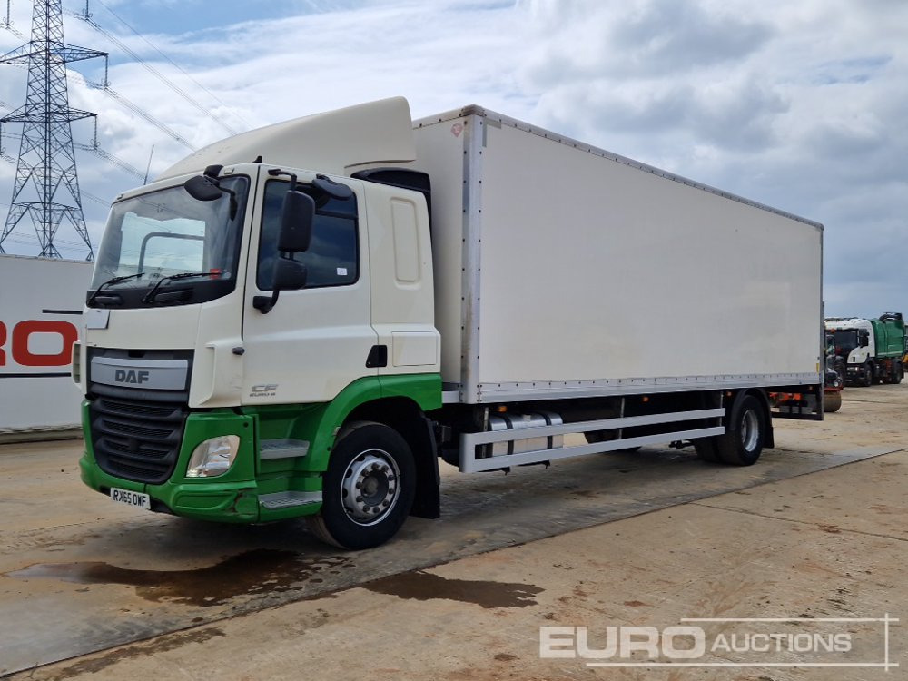 2015 DAF CF220 - Грузовик с закрытым кузовом: фото 1 2015 DAF CF220 - Грузовик с закрытым кузовом: фото 1
