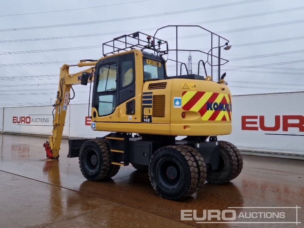 2015 Komatsu PW148-10 - Колёсный экскаватор: фото 3 2015 Komatsu PW148-10 - Колёсный экскаватор: фото 3