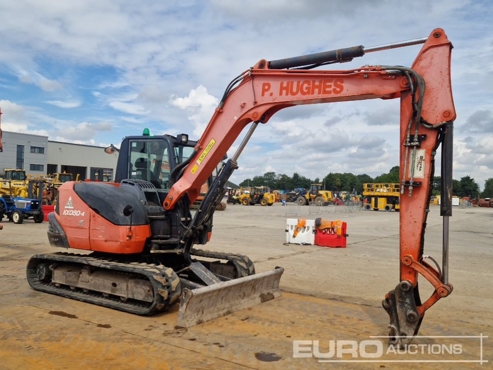 Мини-экскаватор 2015 Kubota KX080-4: фото 7