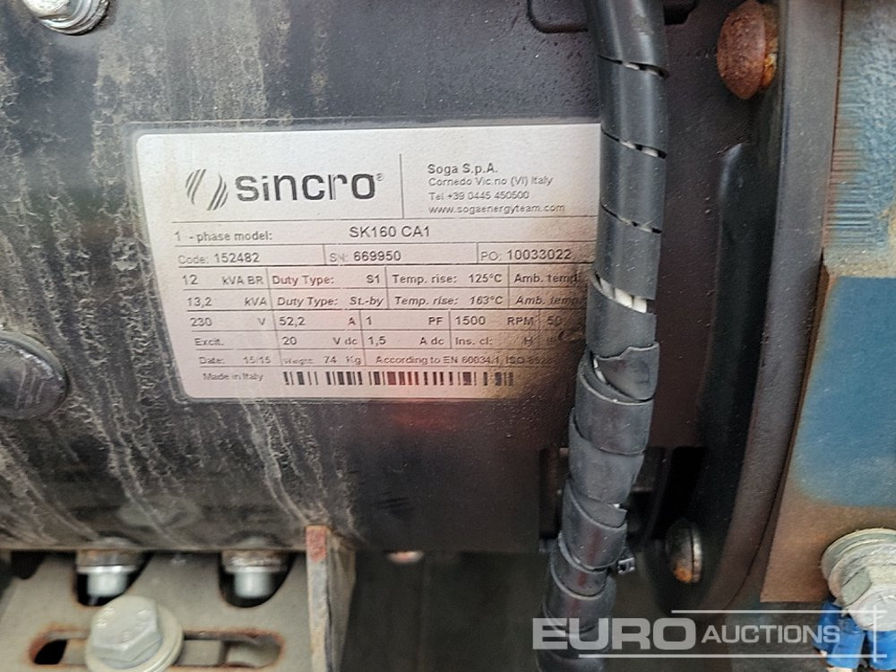 Электрогенератор 2015 Stephill SSDK10WT: фото 13