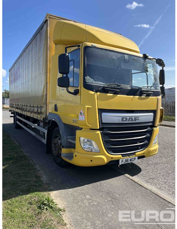 2016 DAF CF250 - Тентованный грузовик: фото 4 2016 DAF CF250 - Тентованный грузовик: фото 4