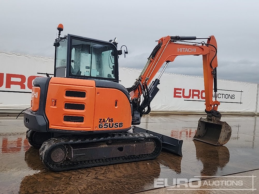 2016 Hitachi ZX65USB-5A CLP - Мини-экскаватор: фото 5 2016 Hitachi ZX65USB-5A CLP - Мини-экскаватор: фото 5