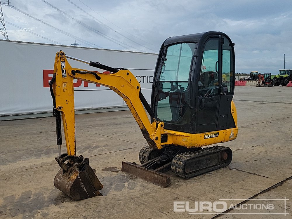 2016 JCB 8014 - Мини-экскаватор: фото 1 2016 JCB 8014 - Мини-экскаватор: фото 1