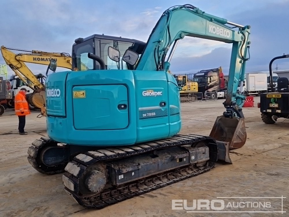 2016 Kobelco SK75SR-5 - Мини-экскаватор: фото 5 2016 Kobelco SK75SR-5 - Мини-экскаватор: фото 5