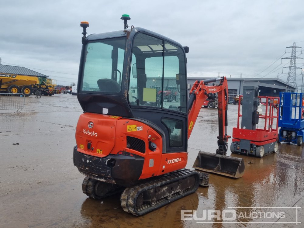2016 Kubota KX018-4 - Мини-экскаватор: фото 5 2016 Kubota KX018-4 - Мини-экскаватор: фото 5