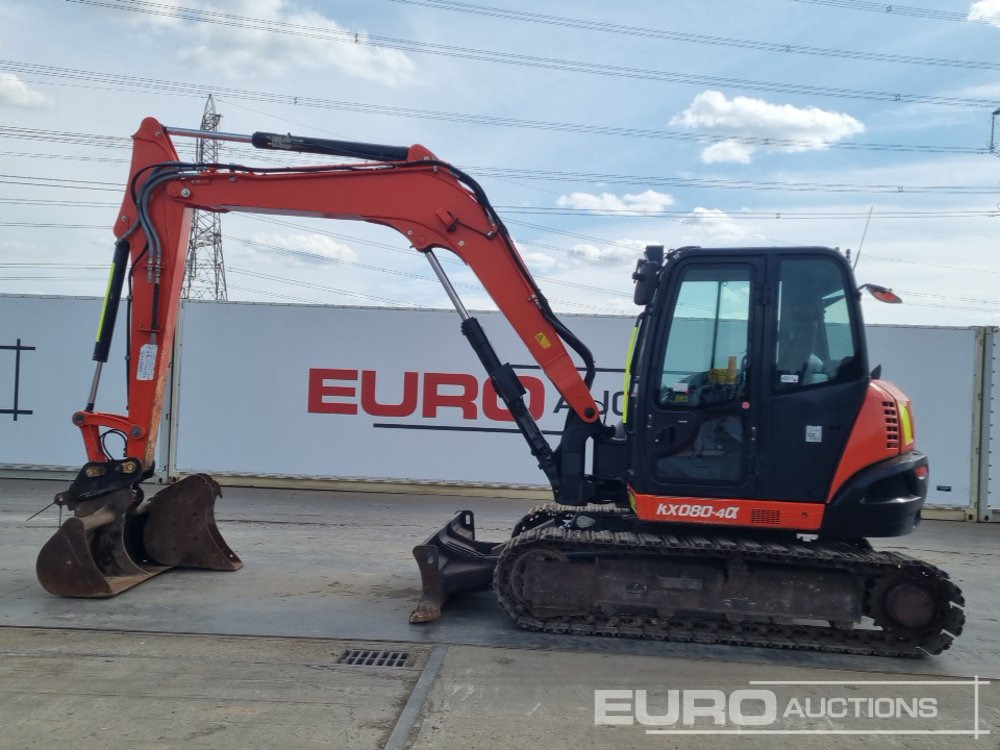 2016 Kubota KX080-4 - Мини-экскаватор: фото 2 2016 Kubota KX080-4 - Мини-экскаватор: фото 2