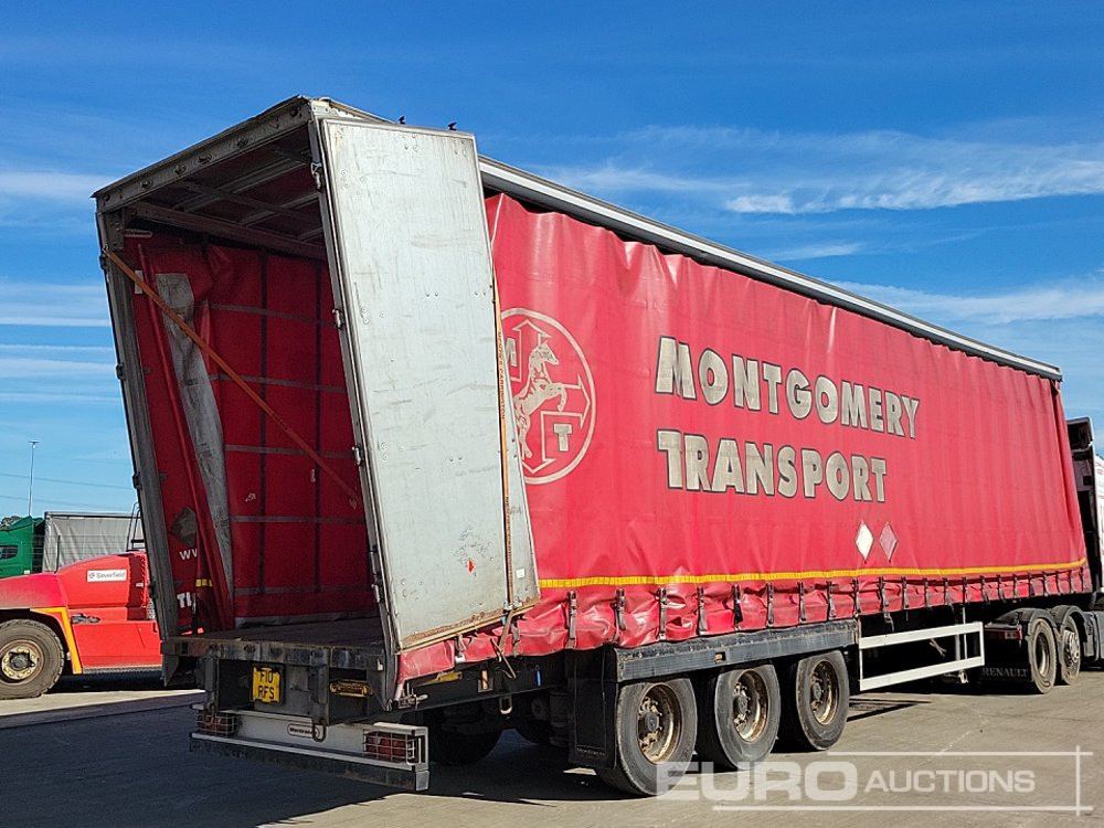 2016 Montracon Tri Axle Curtainsider Trailer - Тентованный полуприцеп: фото 5 2016 Montracon Tri Axle Curtainsider Trailer - Тентованный полуприцеп: фото 5