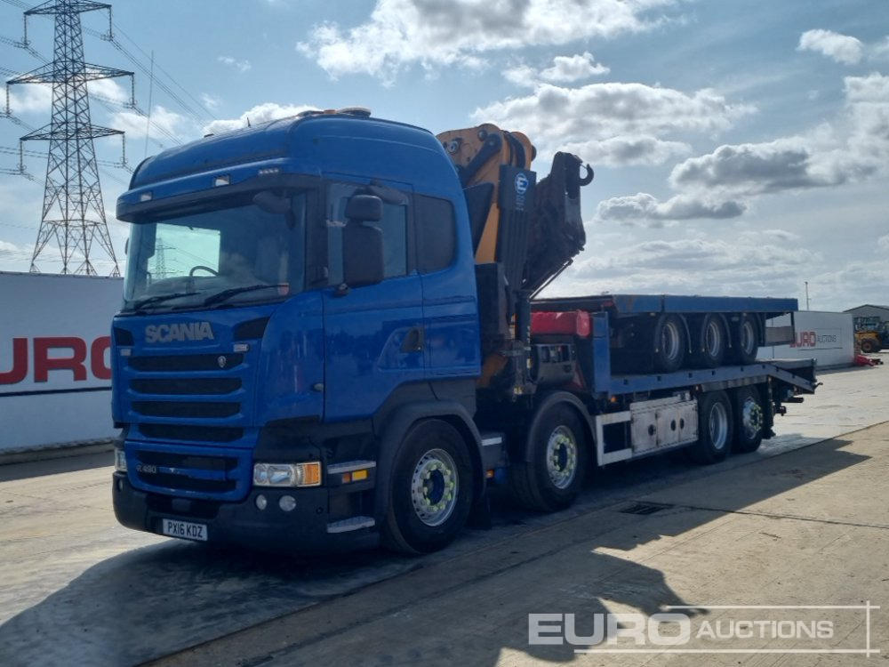 2016 Scania R490 - Грузовик бортовой/ Платформа: фото 1 2016 Scania R490 - Грузовик бортовой/ Платформа: фото 1