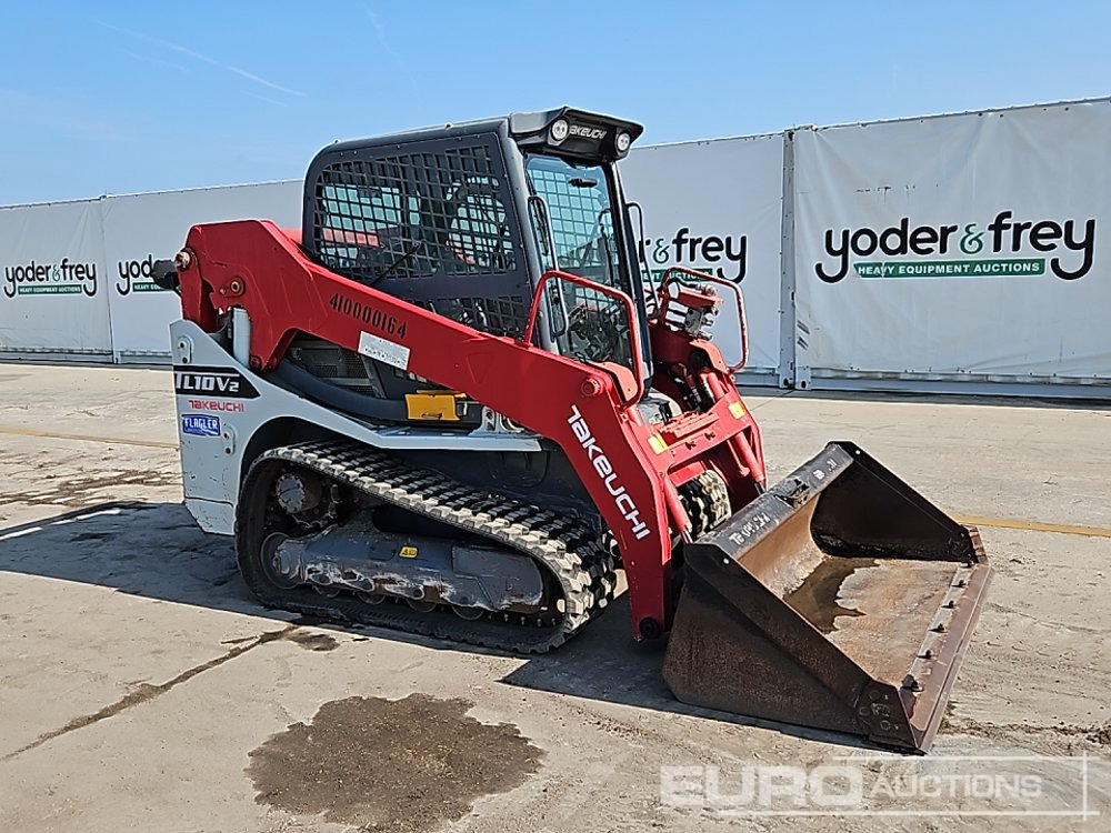 Мини-погрузчик с бортовым поворотом 2016 Takeuchi TL10V2: фото 25