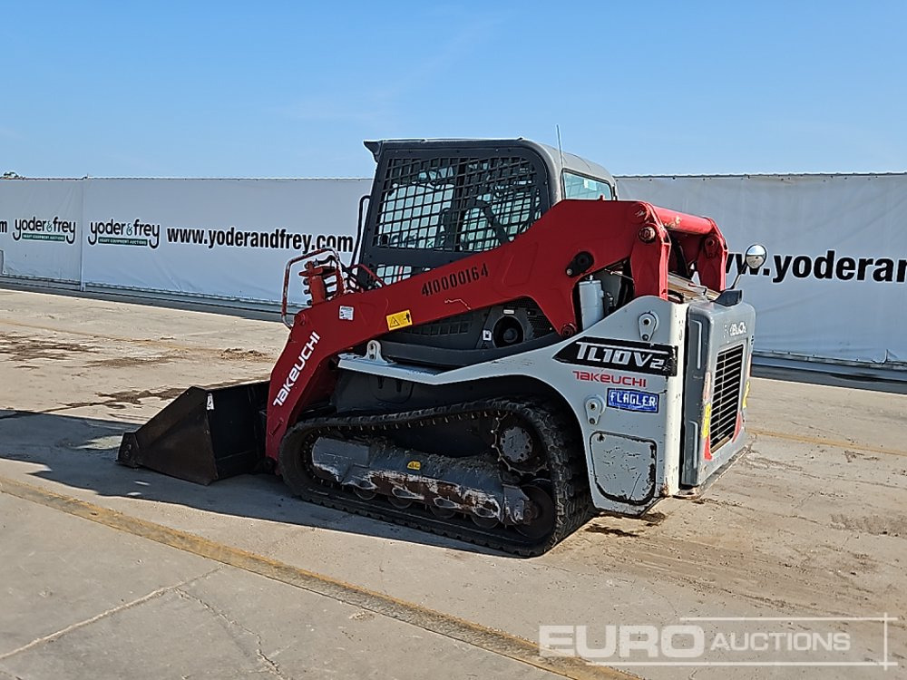 Мини-погрузчик с бортовым поворотом 2016 Takeuchi TL10V2: фото 16