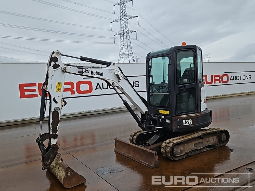 2017 Bobcat E26 - Мини-экскаватор: фото 1 2017 Bobcat E26 - Мини-экскаватор: фото 1