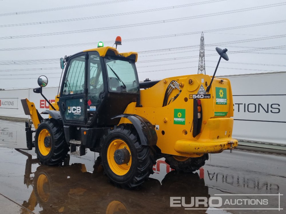 2017 JCB 540-170 - Телескопический погрузчик: фото 3 2017 JCB 540-170 - Телескопический погрузчик: фото 3
