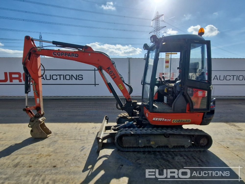 2017 Kubota KX101-3A4 - Мини-экскаватор: фото 2 2017 Kubota KX101-3A4 - Мини-экскаватор: фото 2