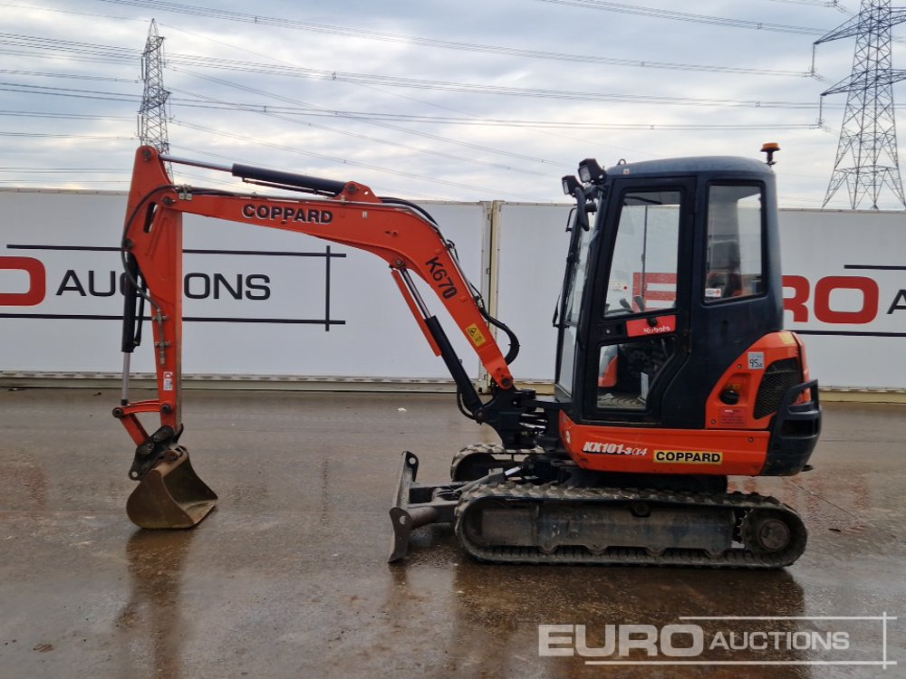 2017 Kubota KX101-3A4 - Мини-экскаватор: фото 2 2017 Kubota KX101-3A4 - Мини-экскаватор: фото 2