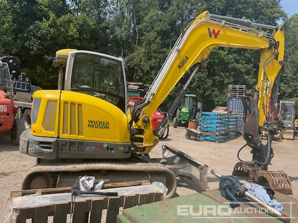 2017 Wacker Neuson ET90 - Мини-экскаватор: фото 3 2017 Wacker Neuson ET90 - Мини-экскаватор: фото 3
