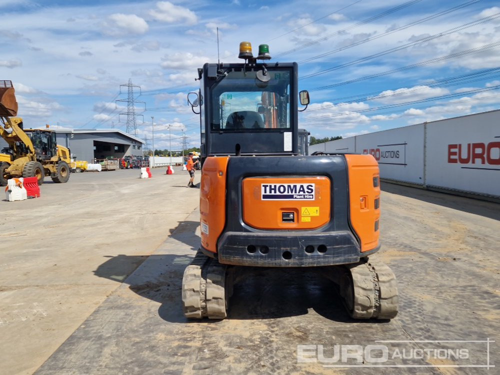 2018 Hitachi ZX65USB-5A CLP - Мини-экскаватор: фото 4 2018 Hitachi ZX65USB-5A CLP - Мини-экскаватор: фото 4