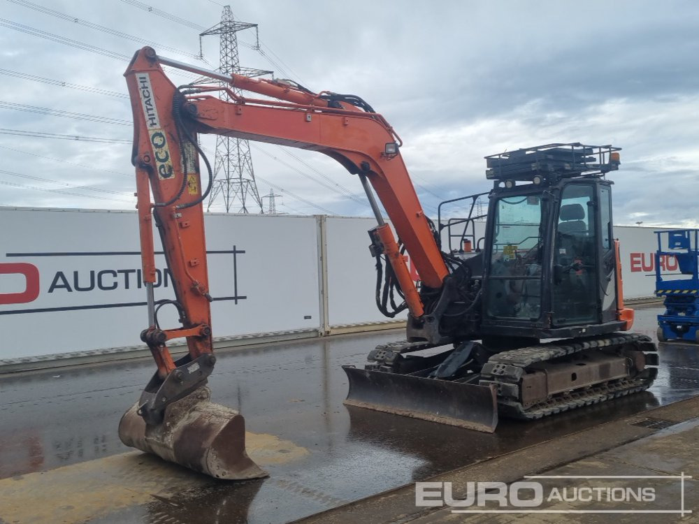 2018 Hitachi ZX85USB-5A - Мини-экскаватор: фото 1 2018 Hitachi ZX85USB-5A - Мини-экскаватор: фото 1