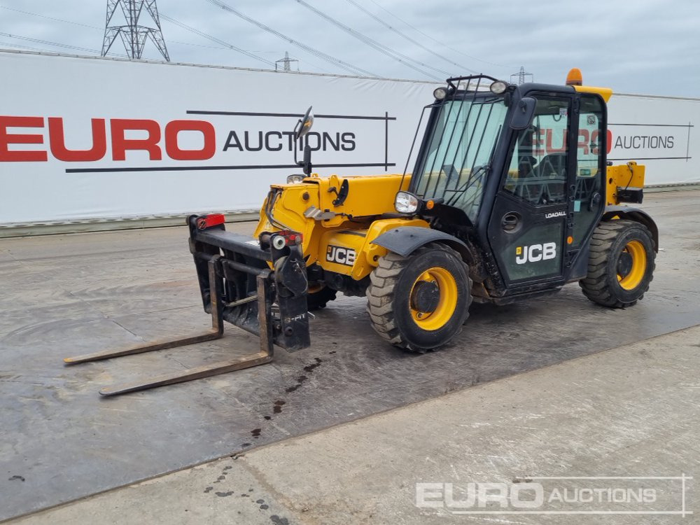 2018 JCB 525-60 Hi Viz - Телескопический погрузчик: фото 1 2018 JCB 525-60 Hi Viz - Телескопический погрузчик: фото 1