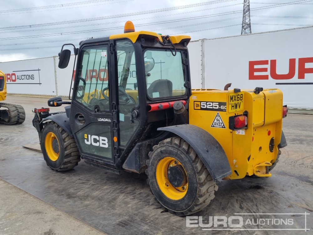2018 JCB 525-60 Hi Viz - Телескопический погрузчик: фото 3 2018 JCB 525-60 Hi Viz - Телескопический погрузчик: фото 3